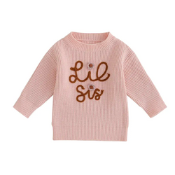 Little Sis Knit - Pink
