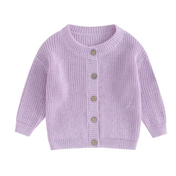The Perfect knit Cardi - Purple