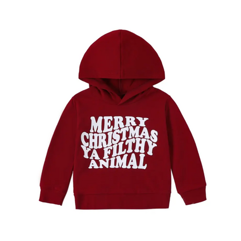 Merry Christmas Ya Filthy Animal - Hoodie