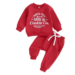 Milk and Cookies - Red