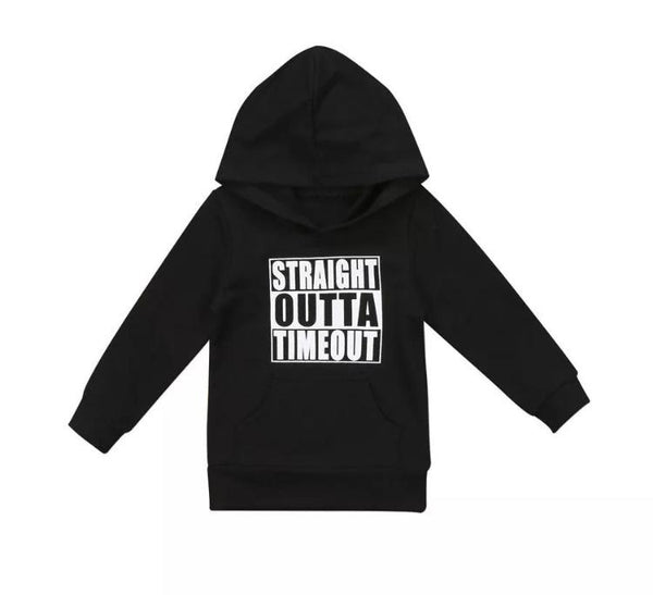 Straight out of Time Out Hooded