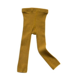 Ribbed Leggings- Mustard